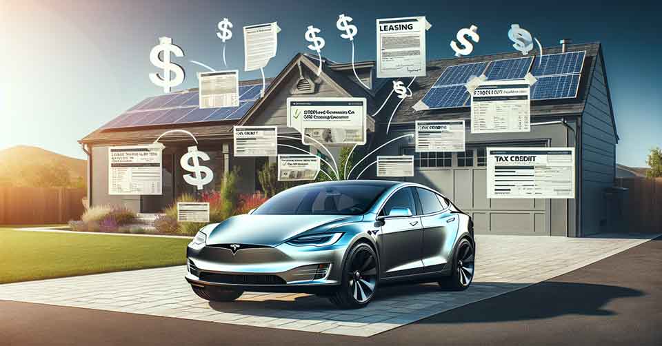 tesla lease tax credit